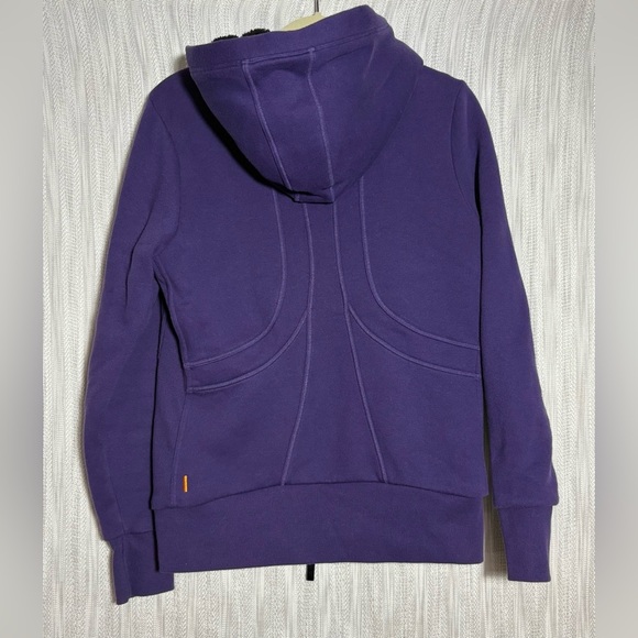 Lucy Vibrant Purple Hoodie with Orange Tag size Medium - Picture 4 of 4